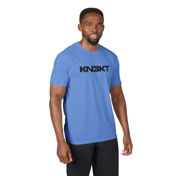 Mens KN3KT Logo Tee Carolina Blue - KN3KT Apparel