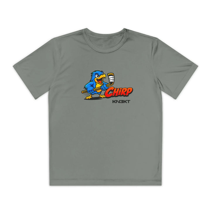 Youth Chirp T Grey Concrete - KN3KT Apparel