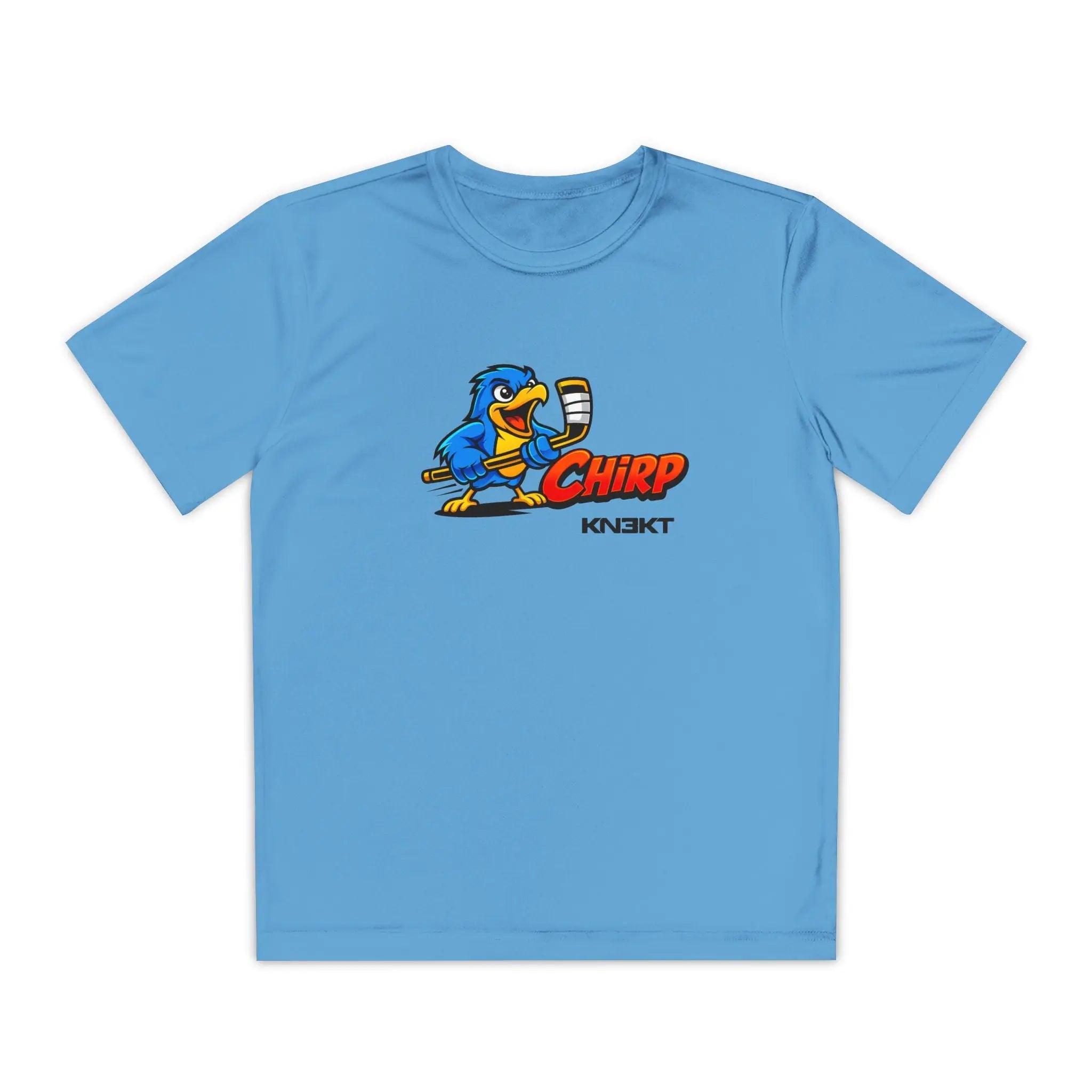 Youth Chirp T Carolina Blue - KN3KT Apparel