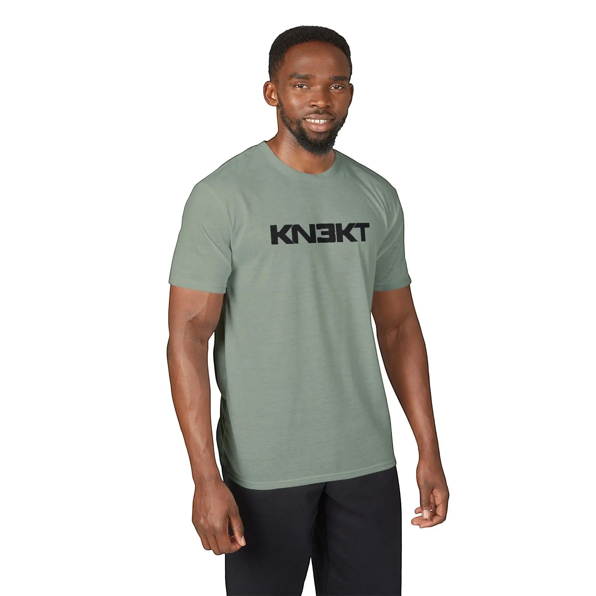 Mens KN3KT Logo Tee Sage - KN3KT Apparel