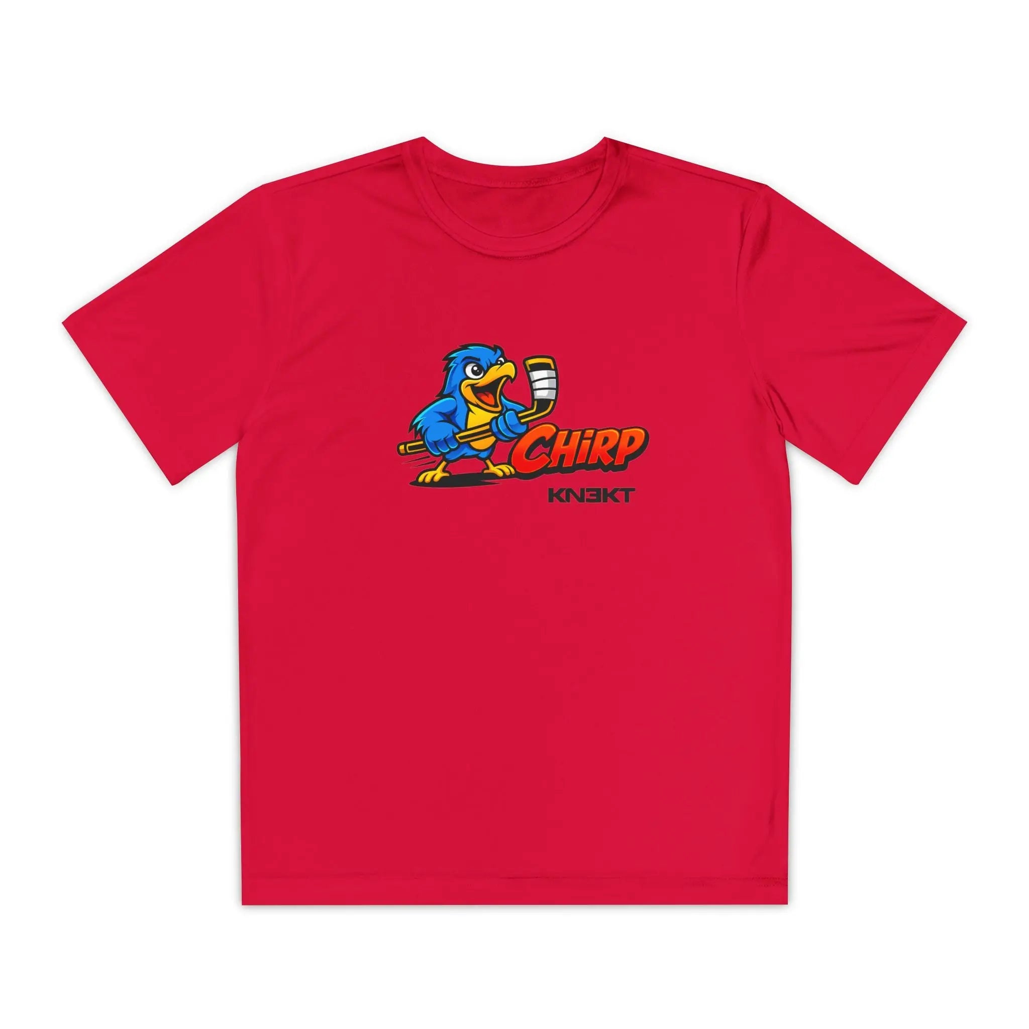 Youth Chirp T True Red - KN3KT Apparel