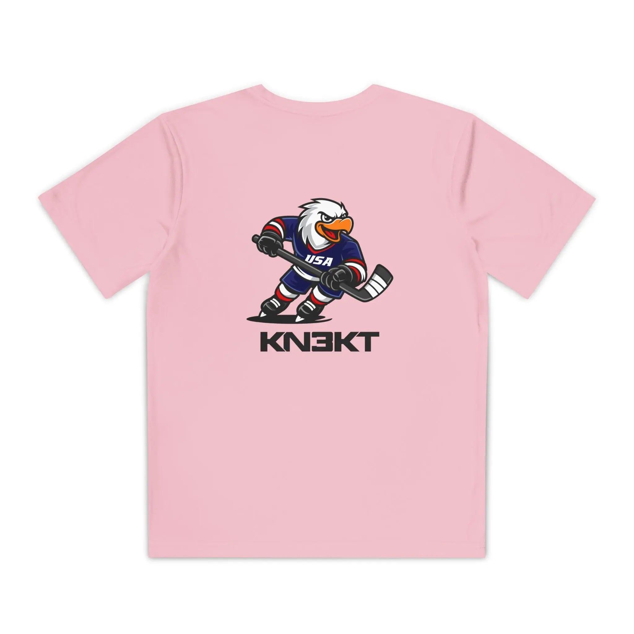 Youth Eagle USA T Light Pink - KN3KT Apparel