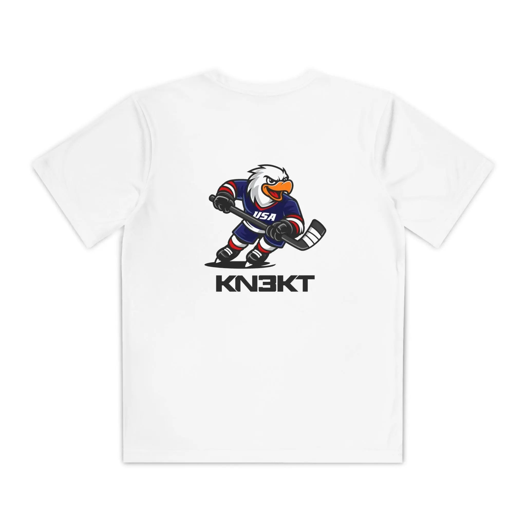 Youth Eagle USA T White - KN3KT Apparel