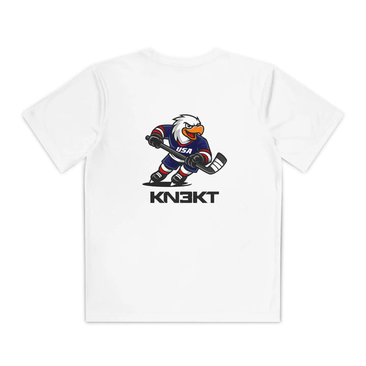 Youth Eagle USA T White - KN3KT Apparel
