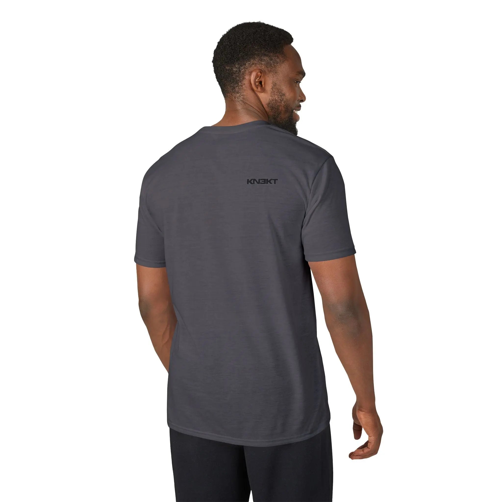 Mens KN3KT Logo Tee Charcoal - KN3KT Apparel