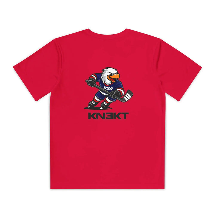 Youth Eagle USA T True Red - KN3KT Apparel