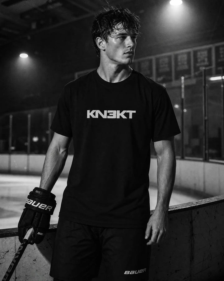 Mens KN3KT Logo Tee Black - KN3KT Apparel
