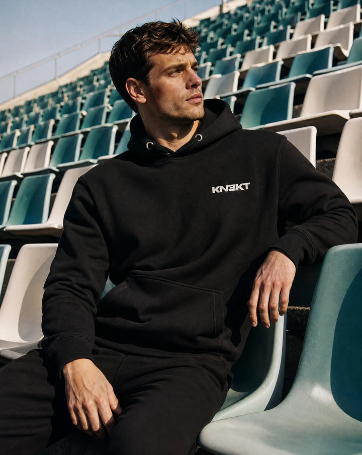 KN3KT Black Hoodie - KN3KT Apparel
