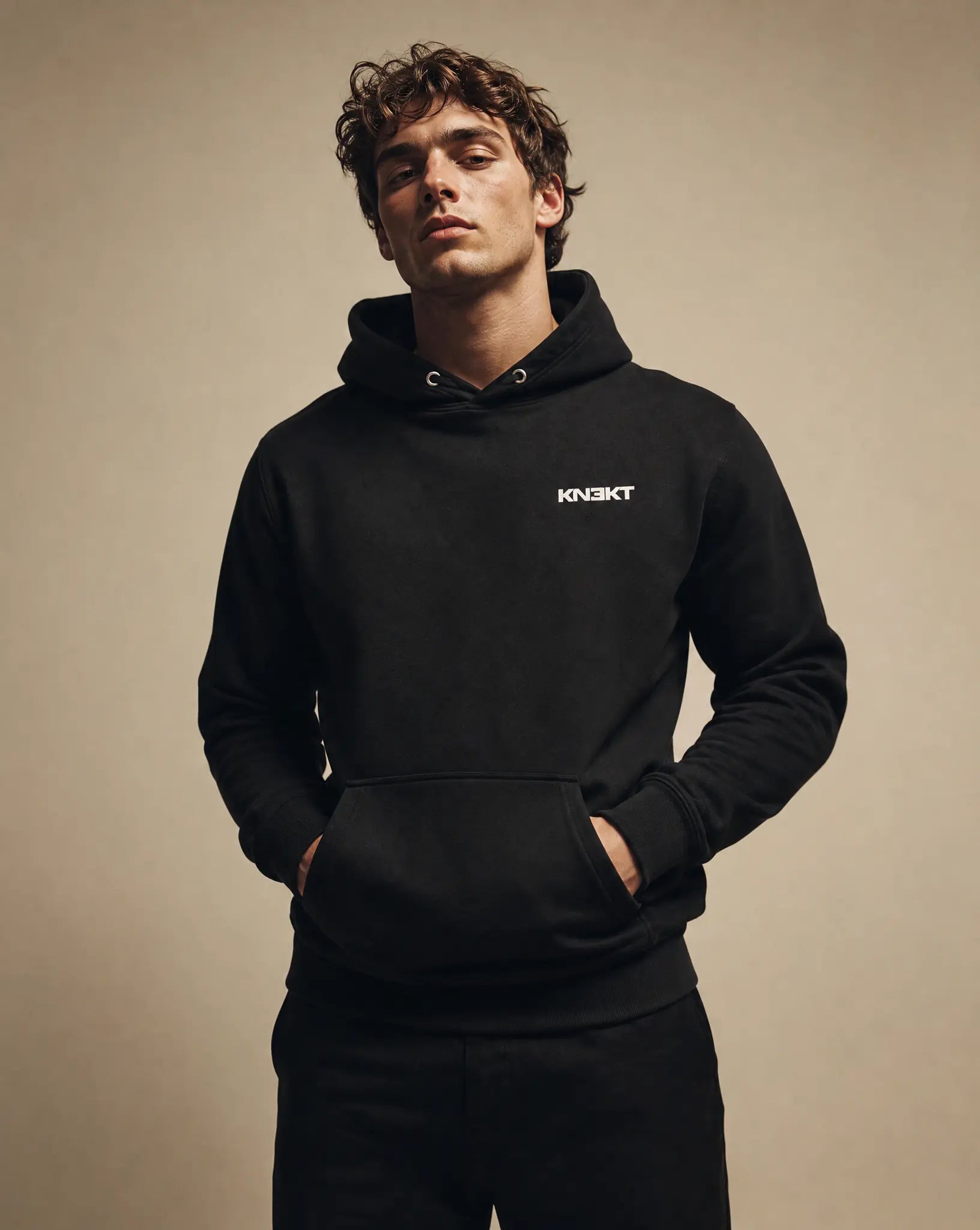 KN3KT Black Hoodie - KN3KT Apparel