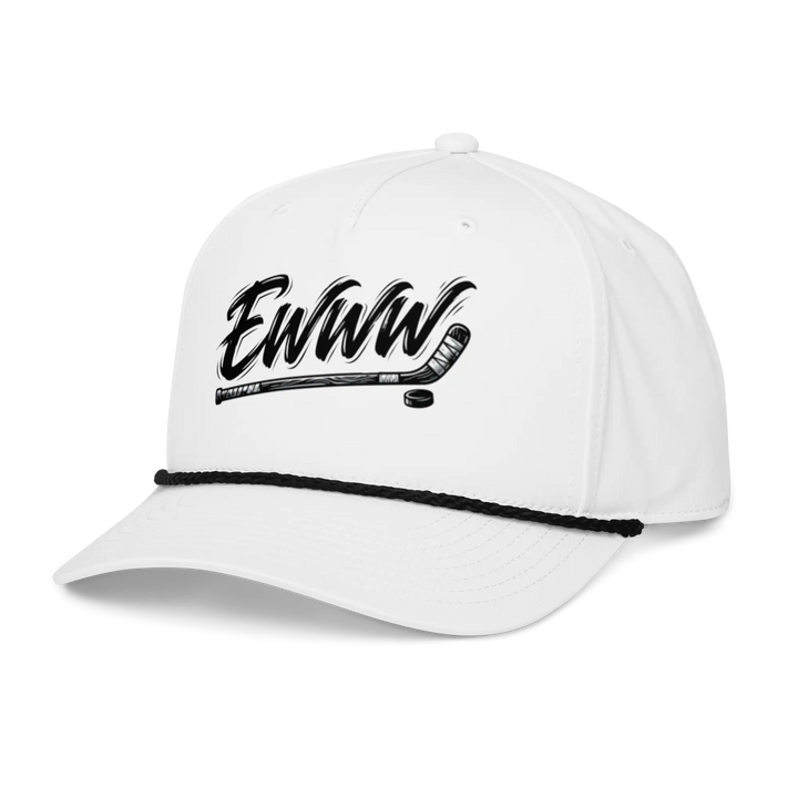 KN3KT Ewww Rope Hat - White - KN3KT Apparel