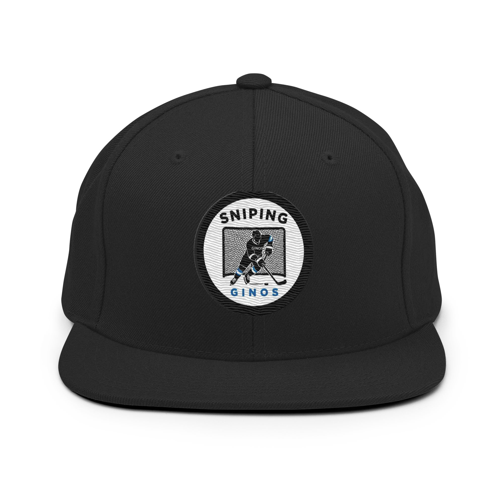 KN3KT Ginos Flat Brim - Black - KN3KT Apparel