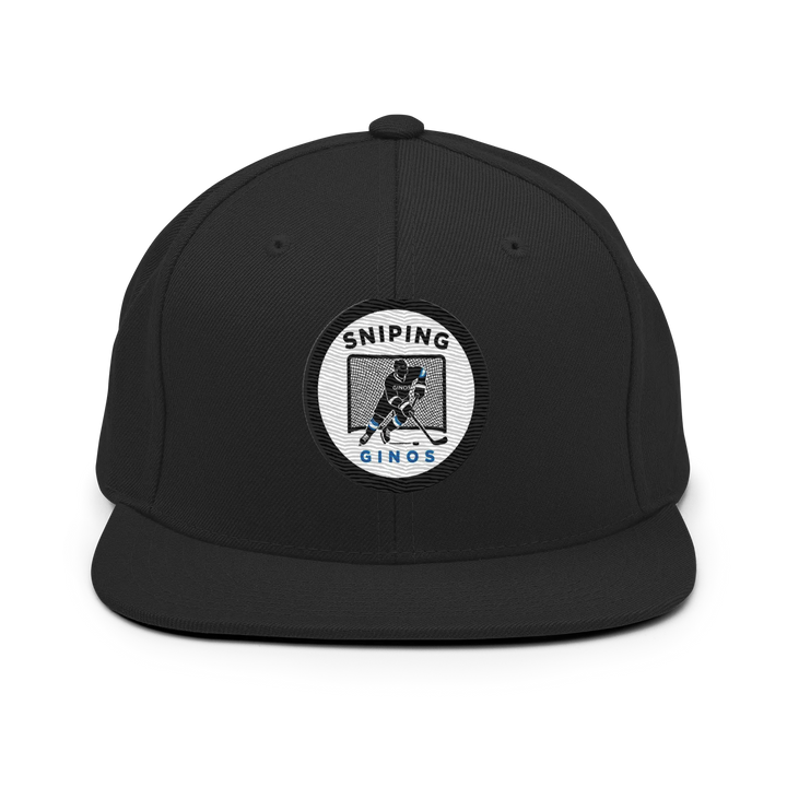 KN3KT Ginos Flat Brim - Black - KN3KT Apparel