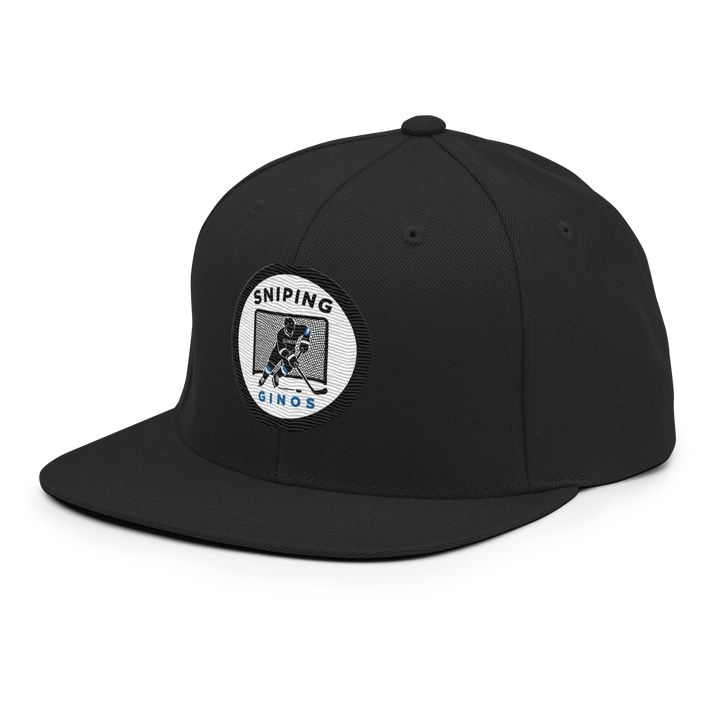 KN3KT Ginos Flat Brim - Black - KN3KT Apparel