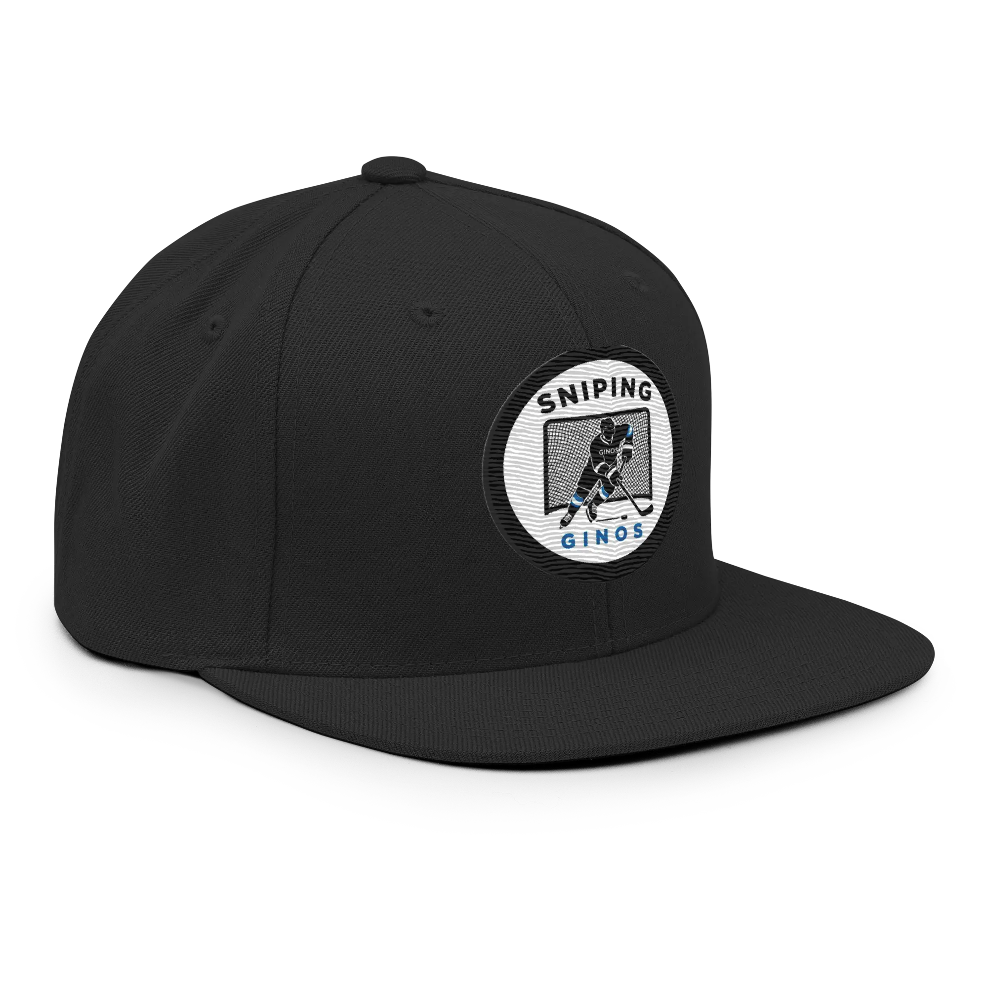 KN3KT Ginos Flat Brim - Black - KN3KT Apparel