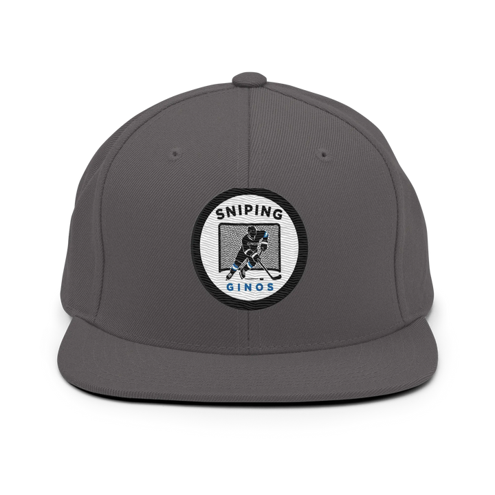 KN3KT Ginos Flat Brim - Dark Gray - KN3KT Apparel