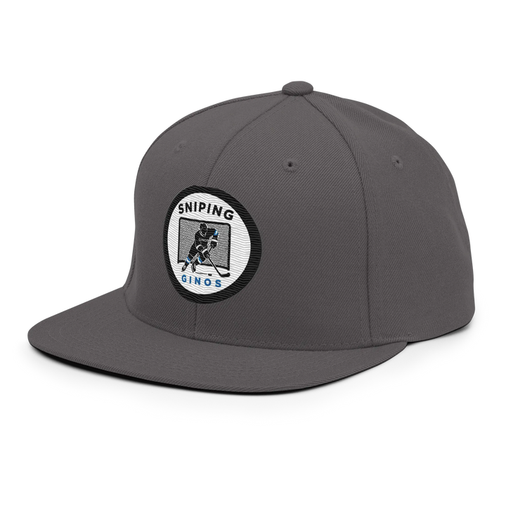 KN3KT Ginos Flat Brim - Dark Gray - KN3KT Apparel