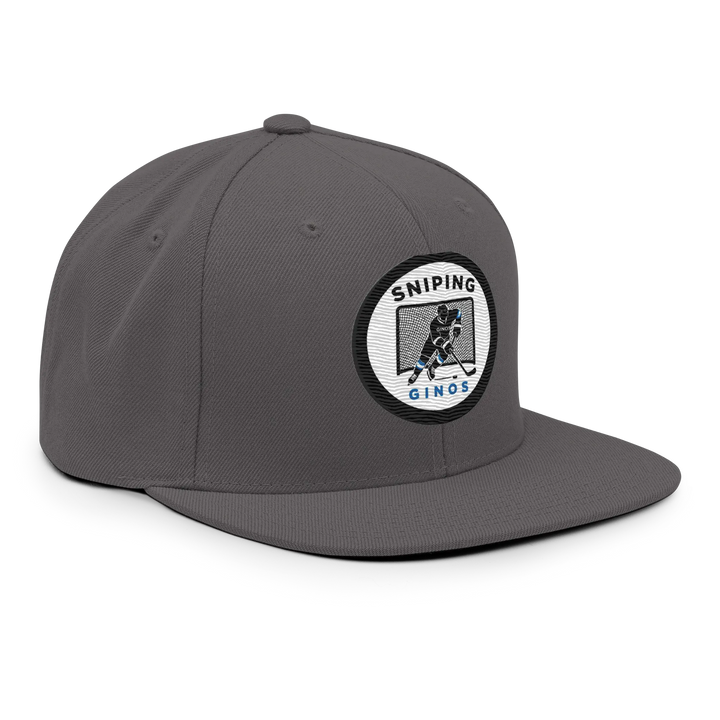 KN3KT Ginos Flat Brim - Dark Gray - KN3KT Apparel