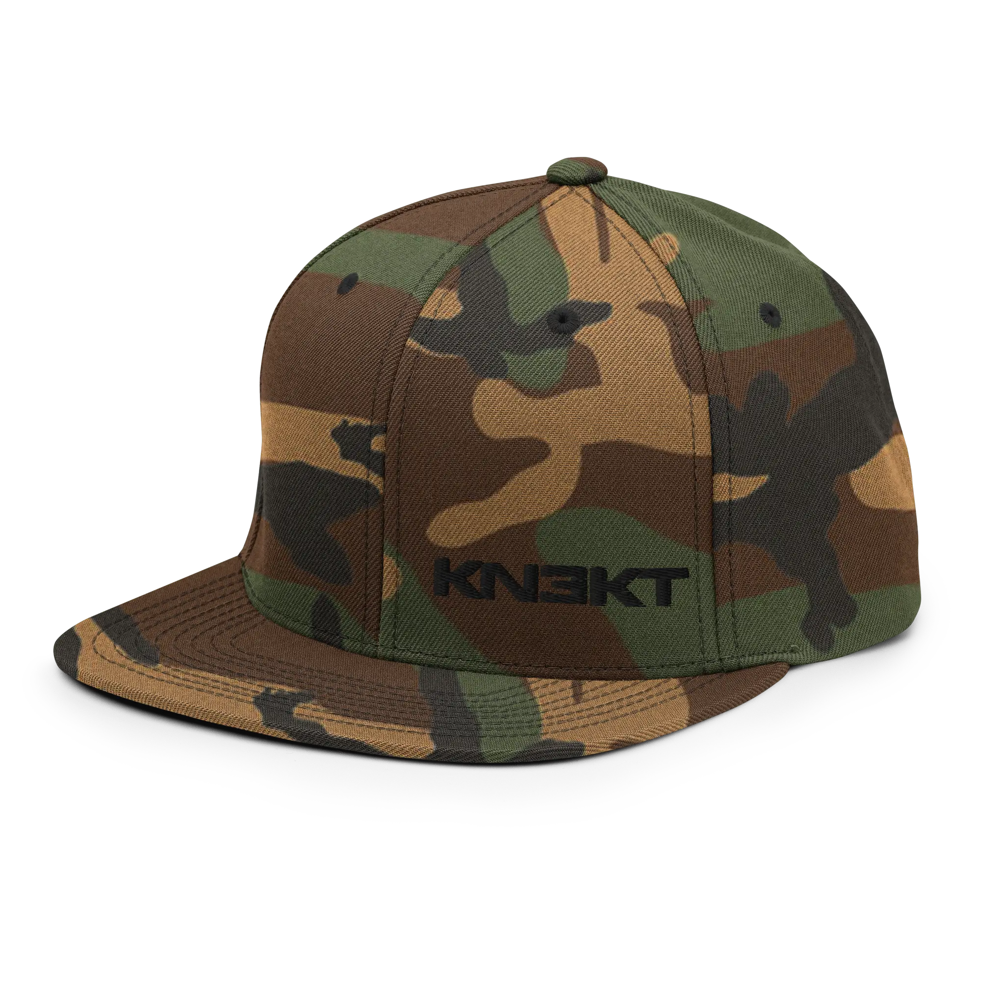 KN3KT Flat Brim Hat - Camo - KN3KT Apparel