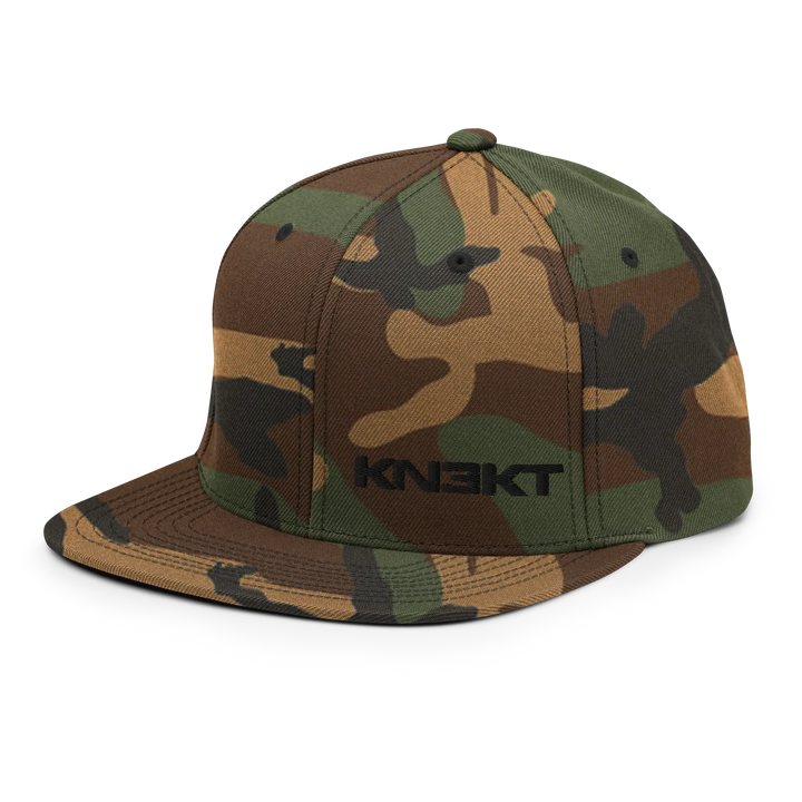 KN3KT Flat Brim Hat - Camo - KN3KT Apparel