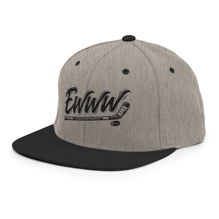Ewww Heather/Black Hat - KN3KT Apparel
