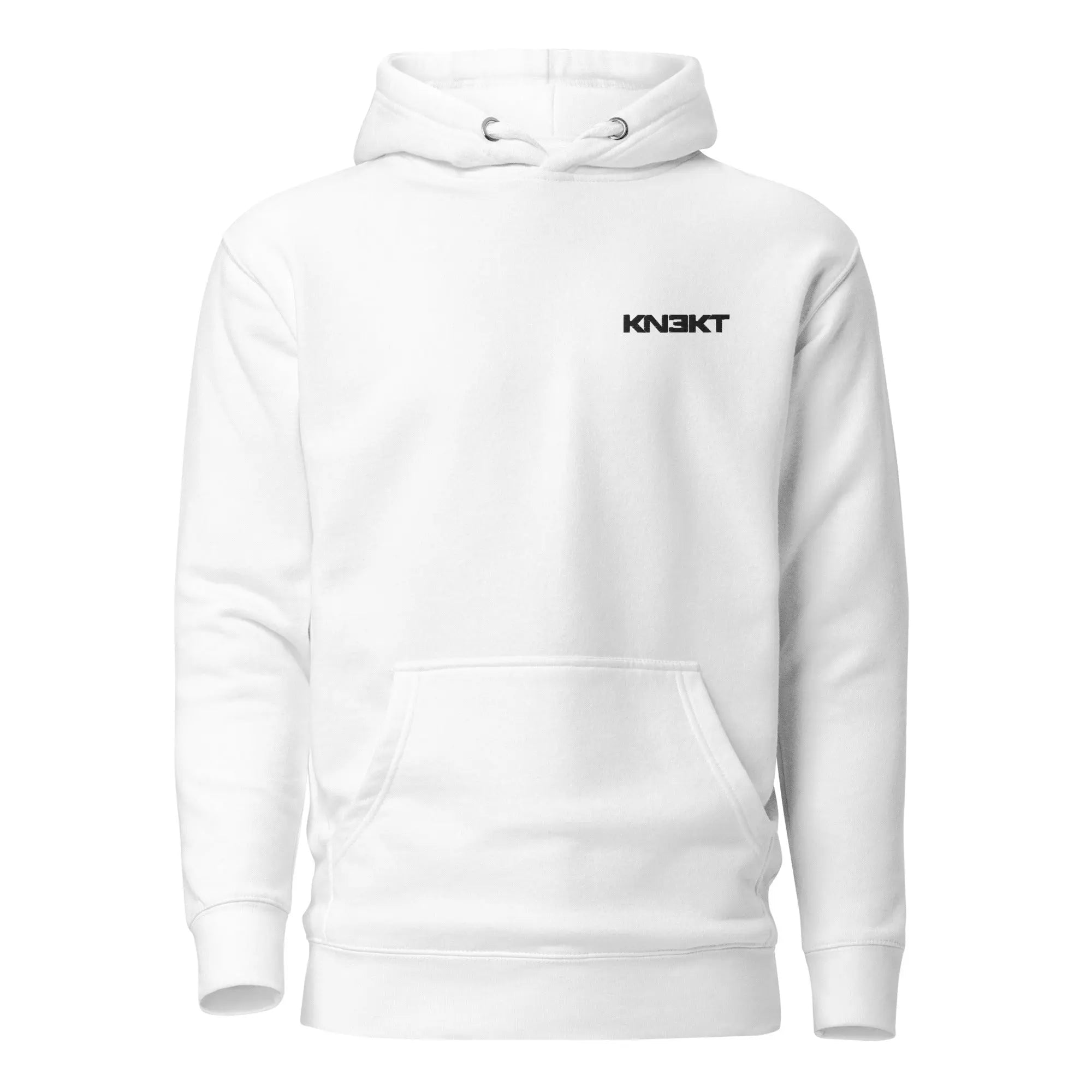 KN3KT White Hoodie - KN3KT Apparel