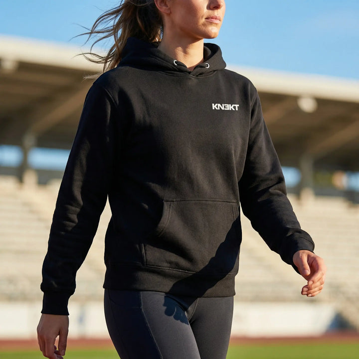 KN3KT Womens Black Hoodie - KN3KT Apparel