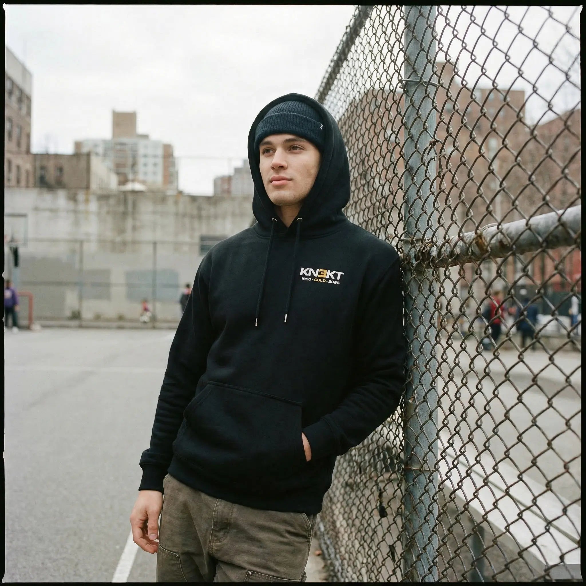 KN3KT Gold Collection Hoodie - Black - KN3KT Apparel