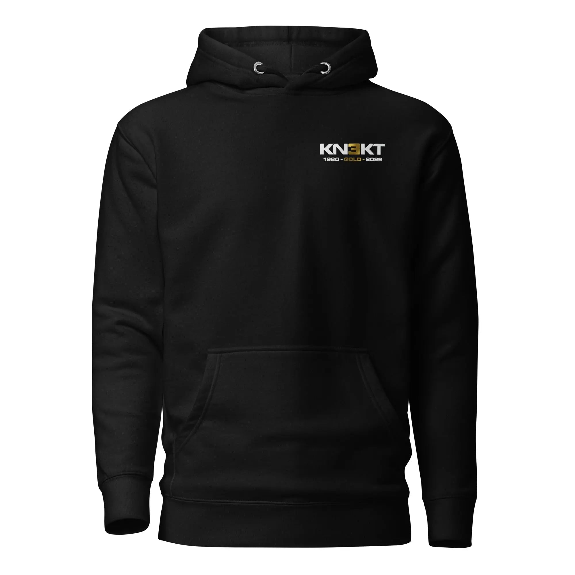 KN3KT Gold Collection Womens Hoodie - Black - KN3KT Apparel