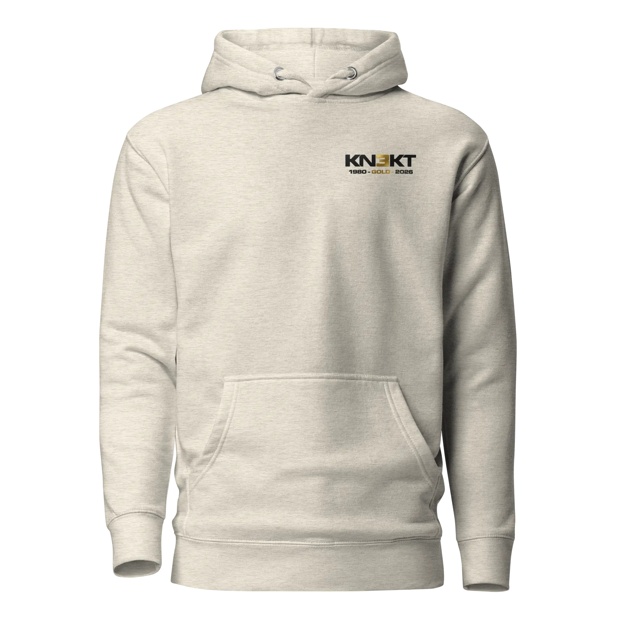 KN3KT Gold Collection Hoodie - Oatmeal - KN3KT Apparel