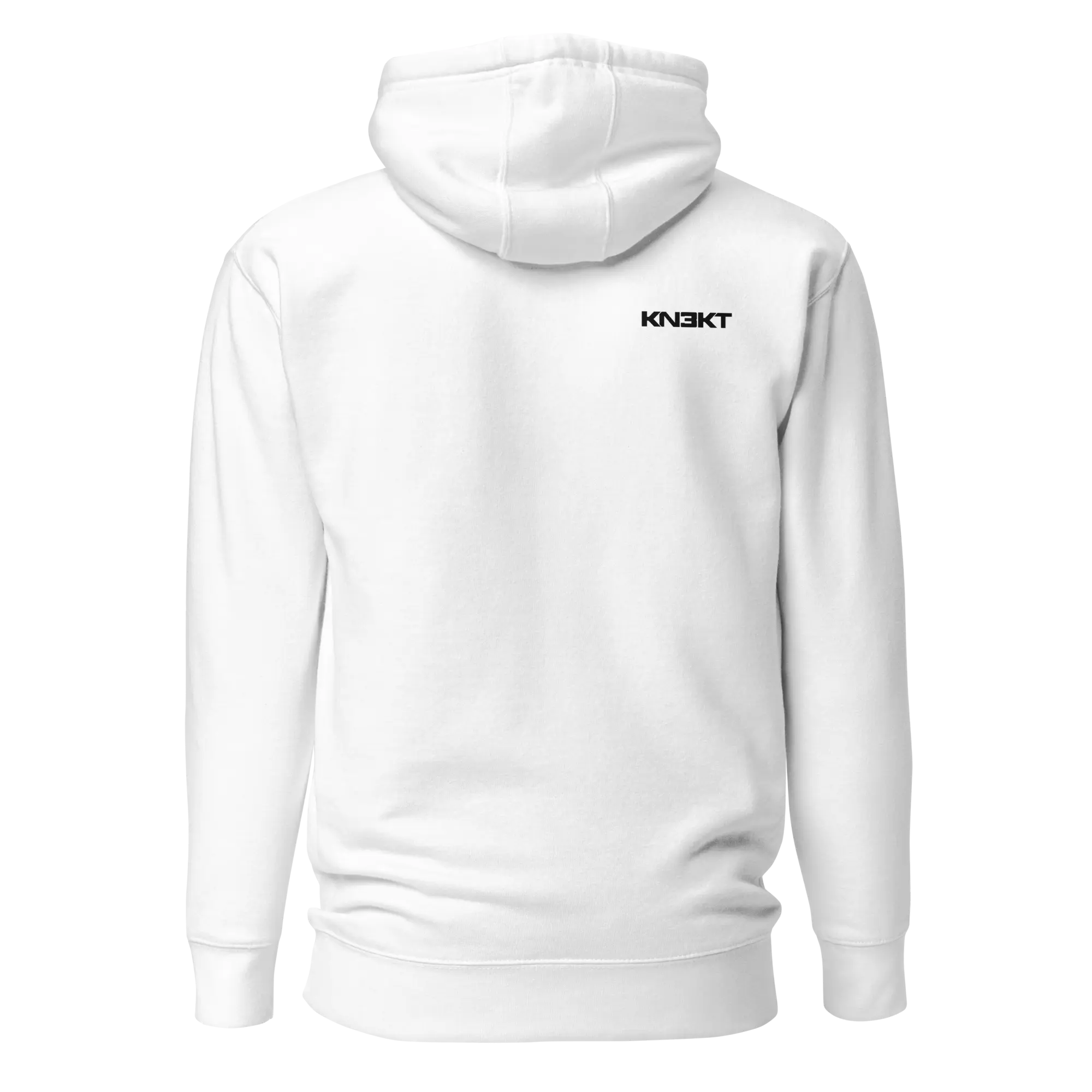 Ginos Womens Hoodie - White - KN3KT Apparel