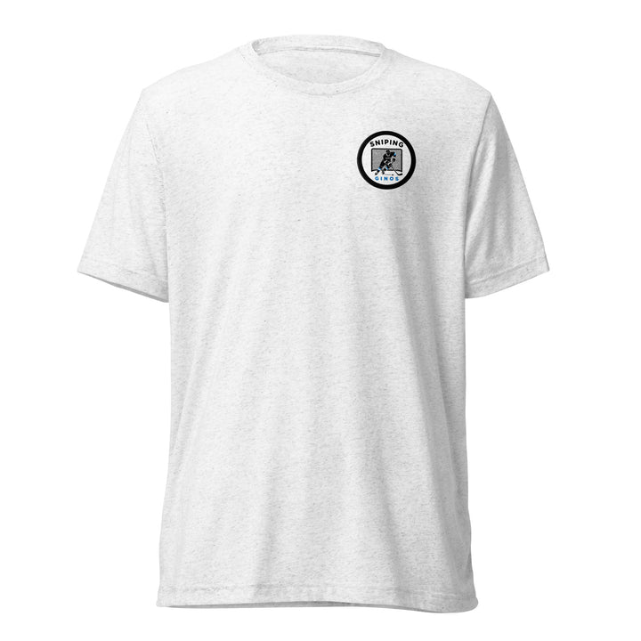 KN3KT Ginos Tee - Solid White Triblend - KN3KT Apparel