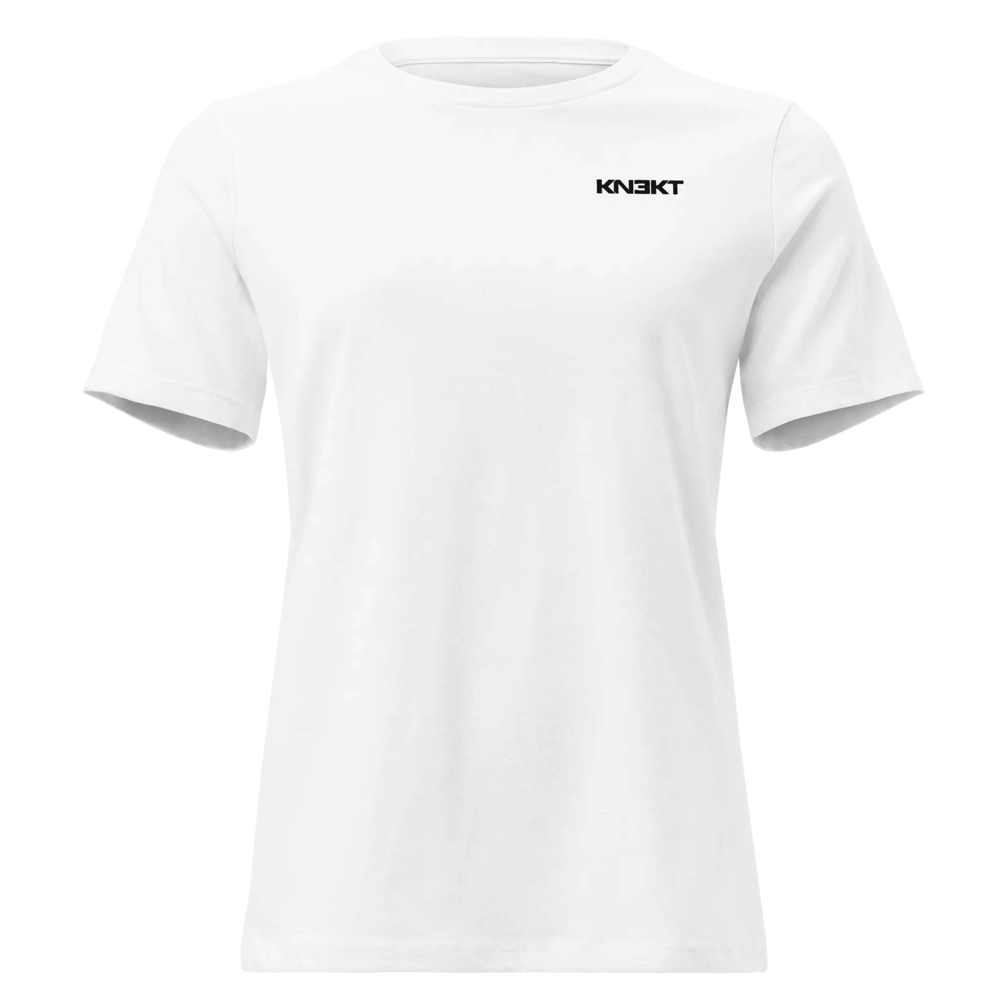KN3KT Women's White T-Shirt - KN3KT Apparel
