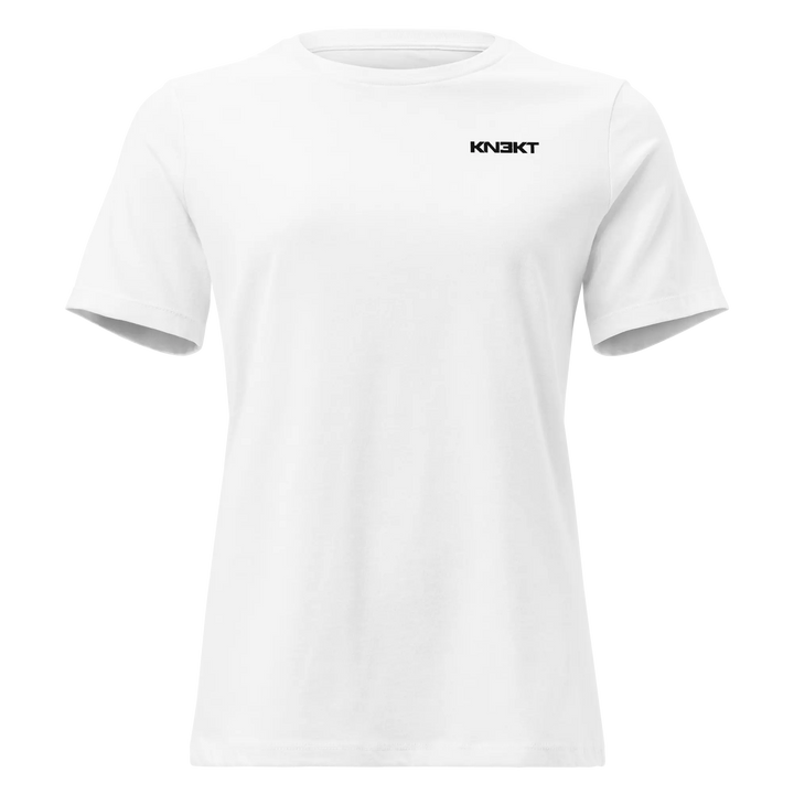 KN3KT Women's White T-Shirt - KN3KT Apparel