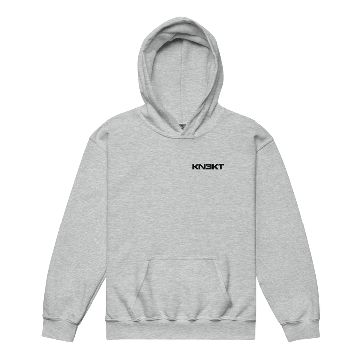 KN3KT Gray Youth Hoodie - KN3KT Apparel