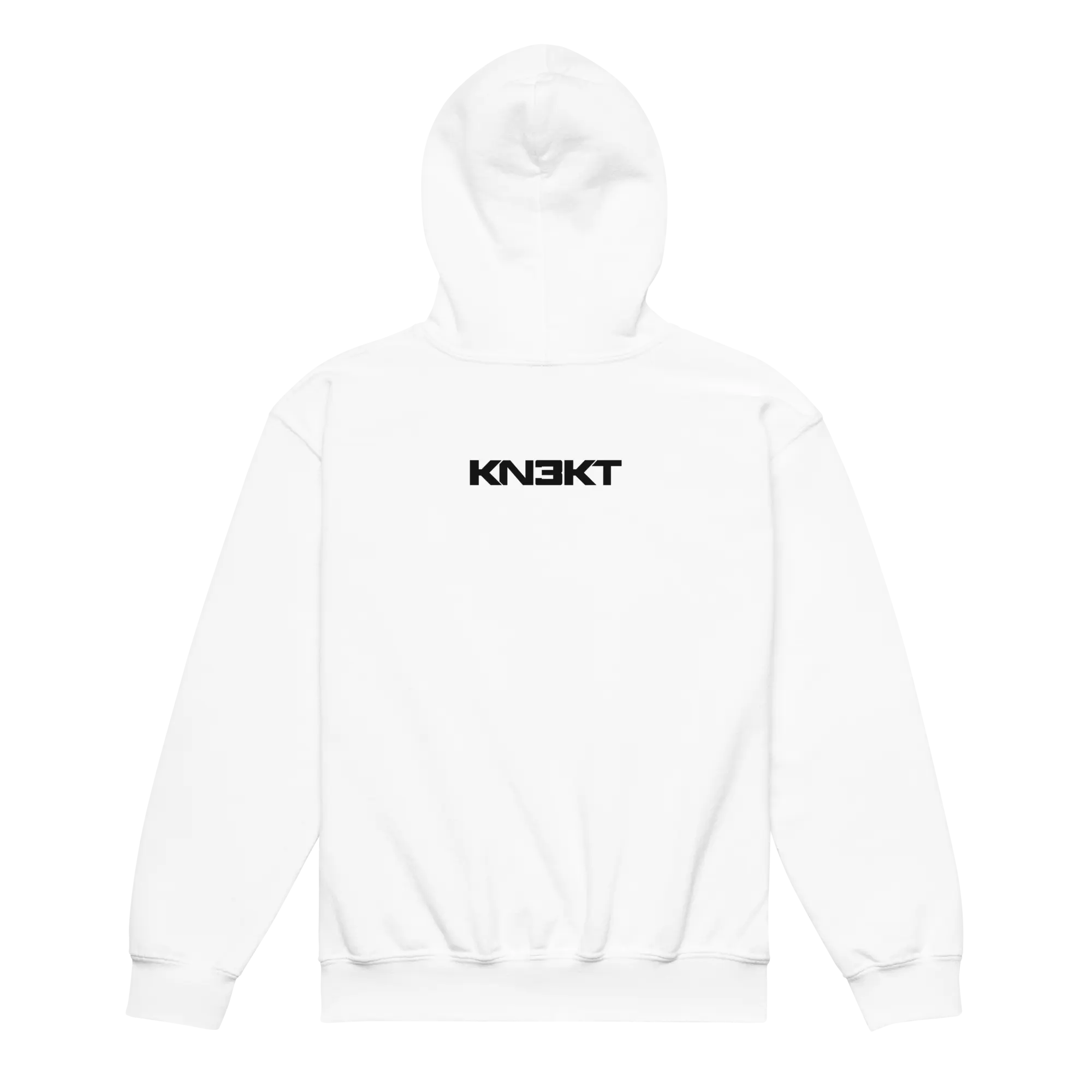 Youth EWWW Hockey Hoodie White - KN3KT Apparel